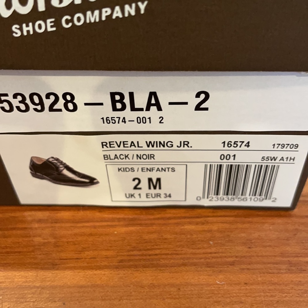 Florsheim Reveal Wing Jr shoes - Picture 2 of 4